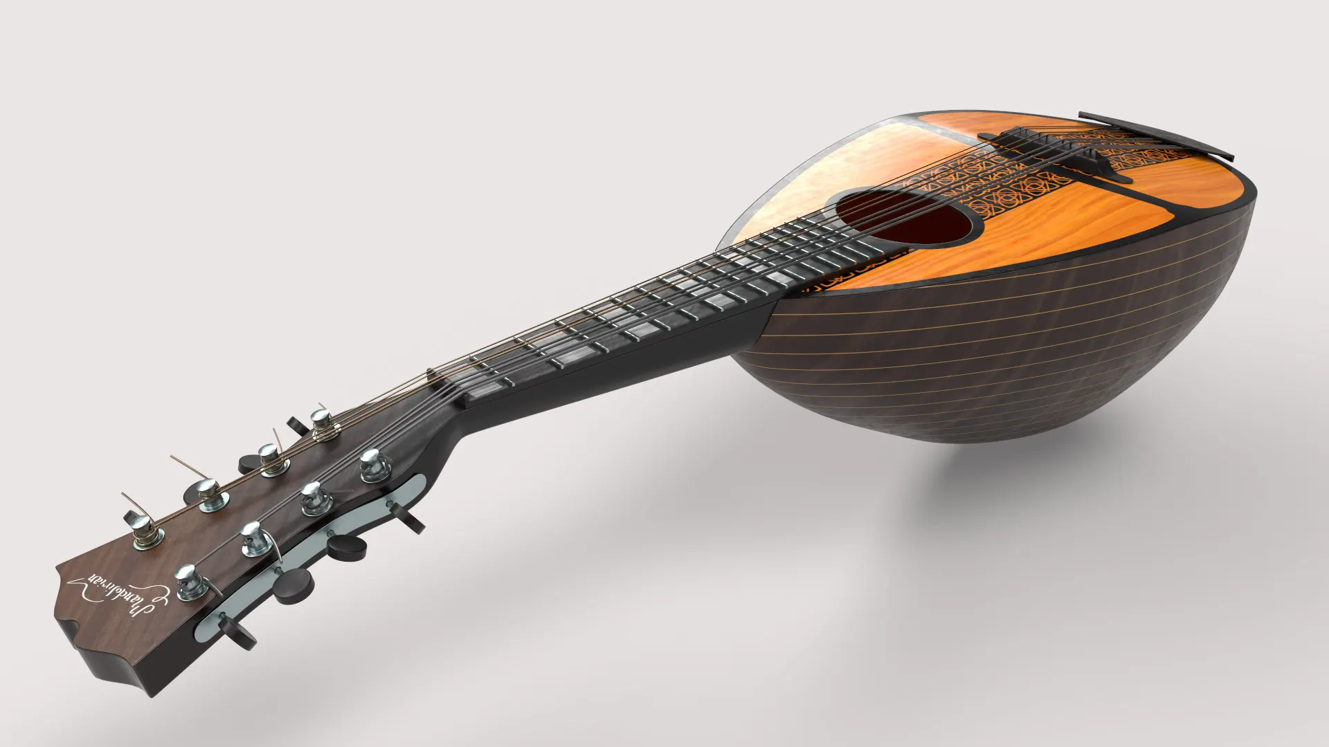 Création 3D d'une mandoline